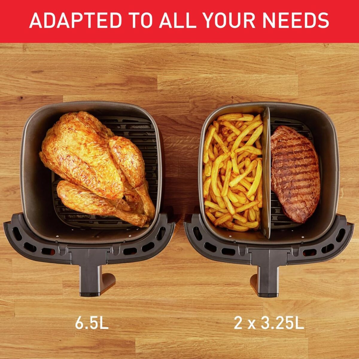 ⁦قلاية ومشواية هوائية تيفال 6.3 لتر⁩ - الصورة ⁦4⁩