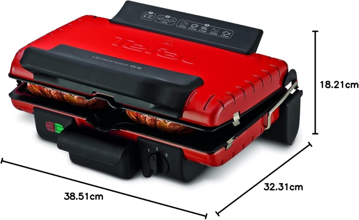 ⁦شواية تيفال 1700 واط احمر⁩ - الصورة ⁦4⁩