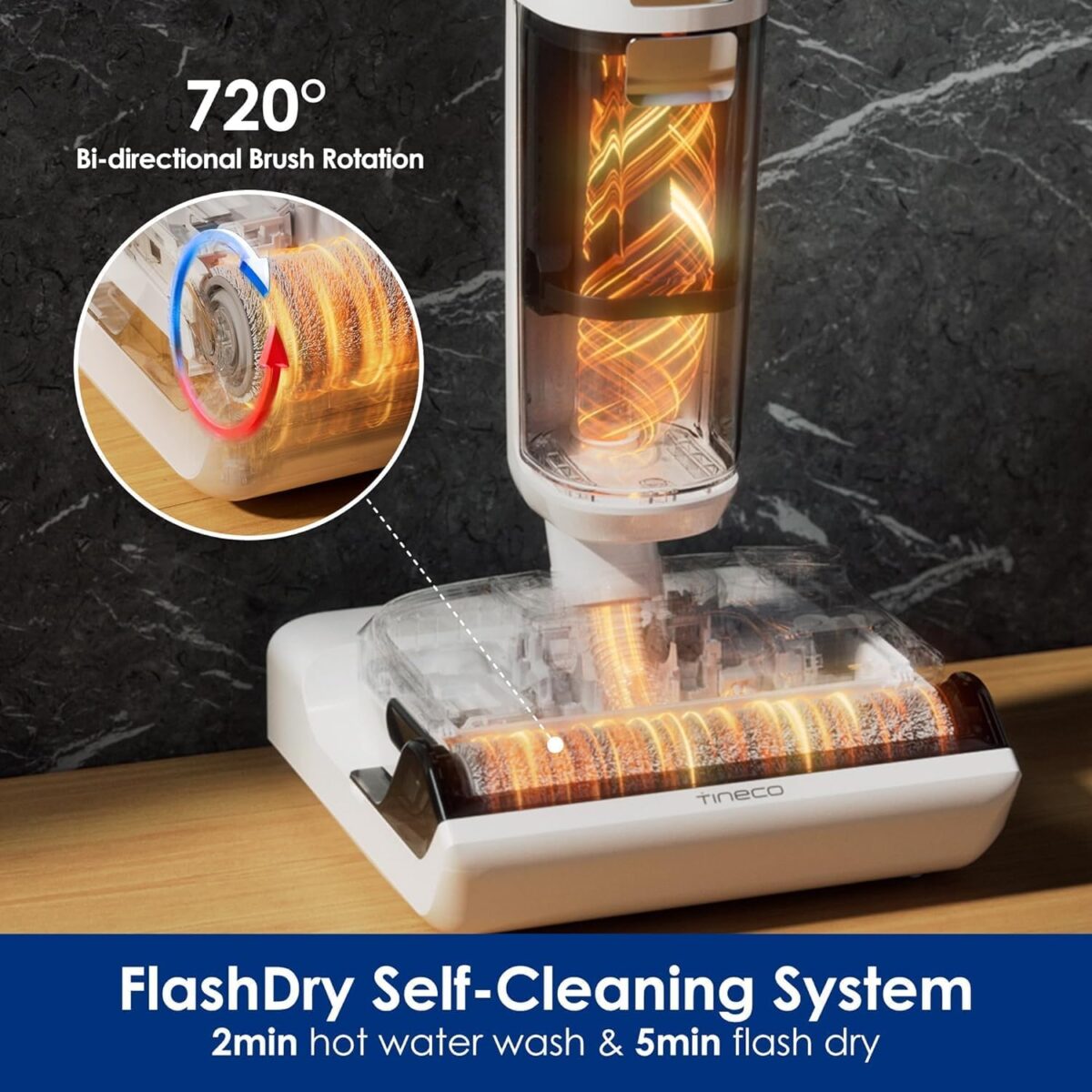 ⁦مكنسة تينيكو  Floor One Stretch S6⁩ - الصورة ⁦3⁩