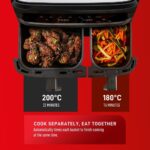 ⁦قلاية هوائية وشواية تيفال 11 لتر⁩ - الصورة ⁦3⁩