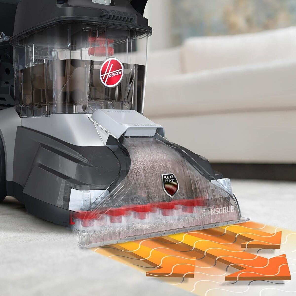 ⁦مكنسة هوفر PowerScrub XL⁩ - الصورة ⁦2⁩