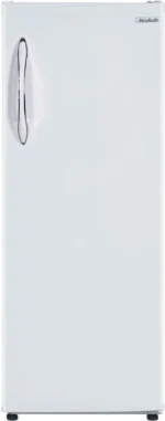 ⁦براد الحافظ باب واحد تبريد عادي لون أبيض / فضي⁩ - الصورة ⁦2⁩