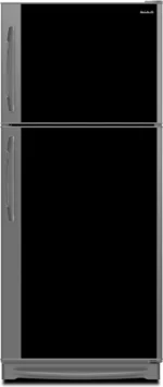 براد بابين تبريد عادي رفوف شبك لون أبيض / فضي / أسود